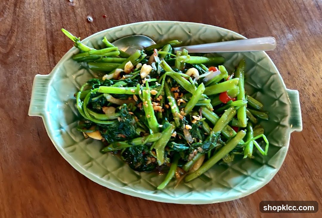 Stir-fried Water Spinach
