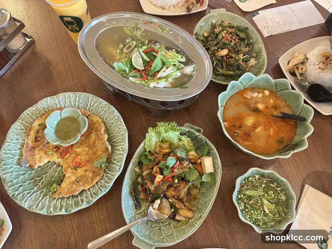 Thai Food Spread