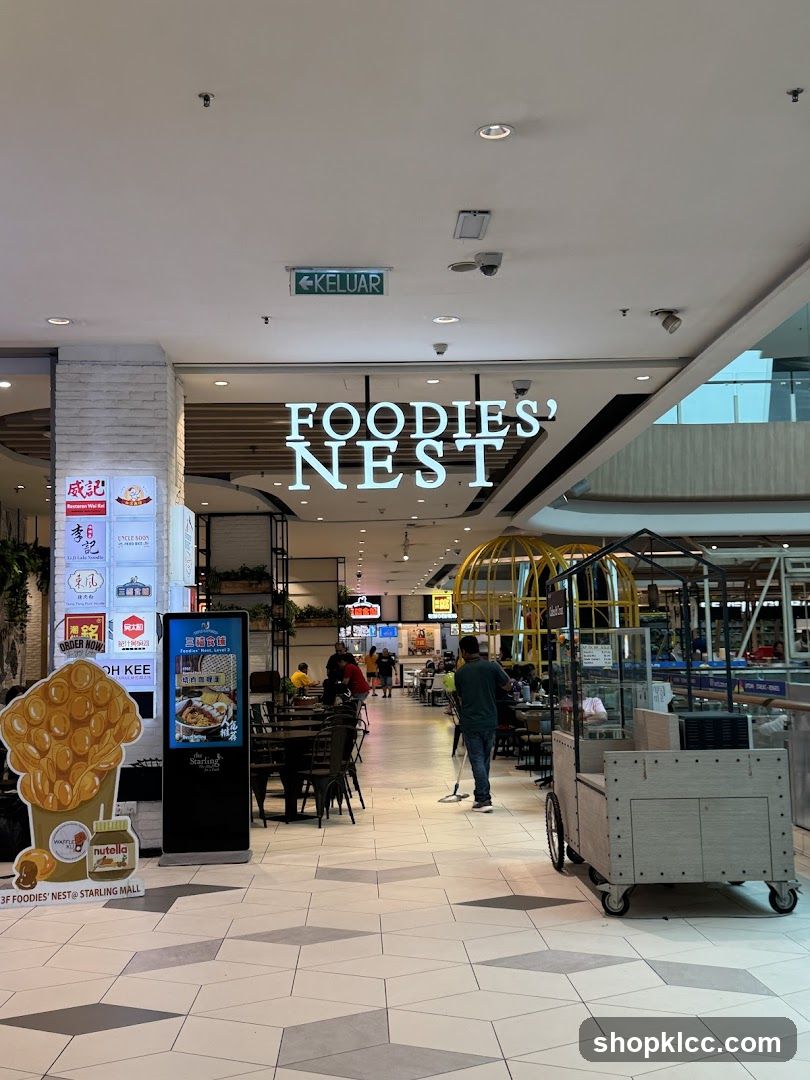 Foodies' Nest Mall Entrance