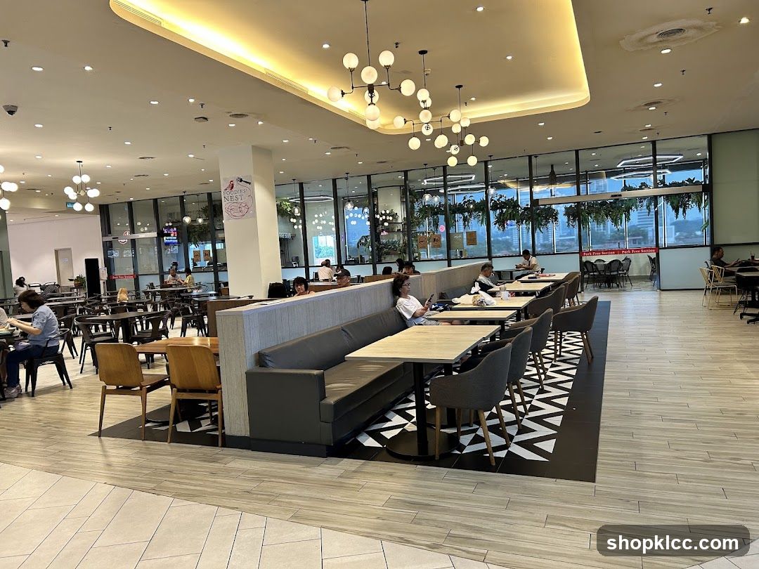 Food Court Seating Area