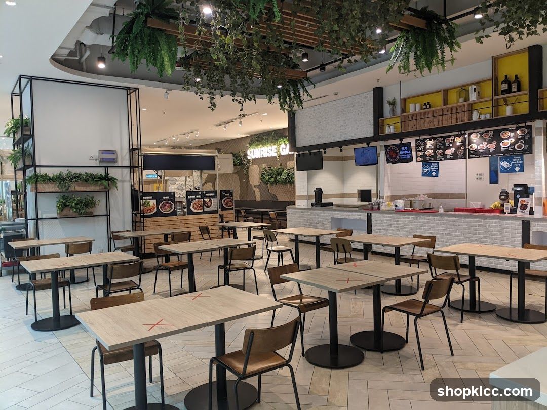 Food Court Dining Area