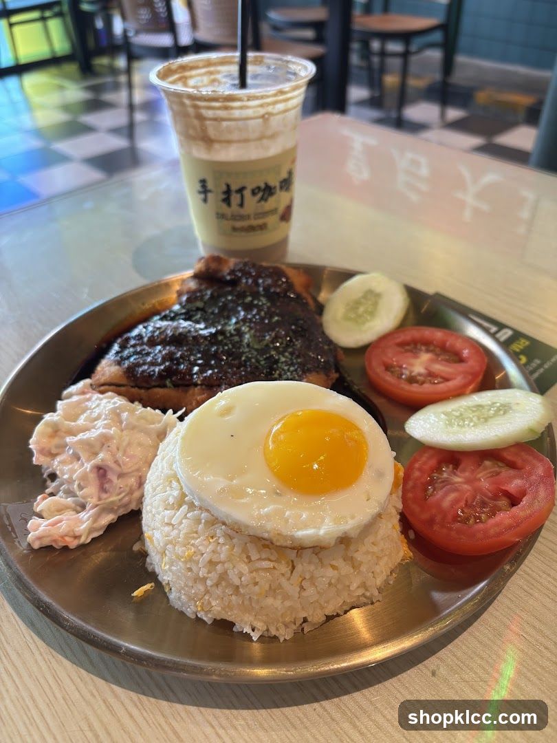 Fried Rice with Egg and Chicken