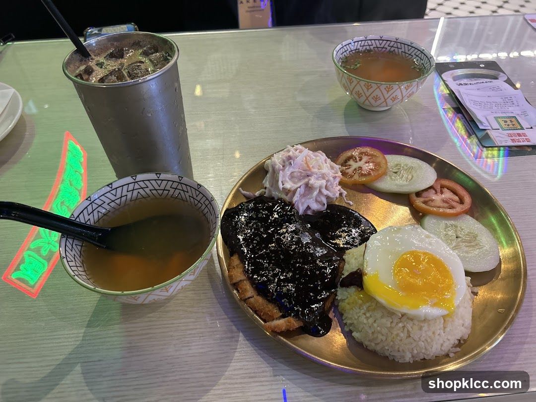 Meal with Drink and Soup