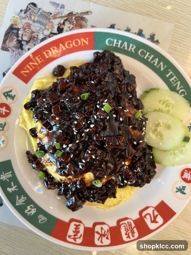 Omelette with Black Bean Sauce