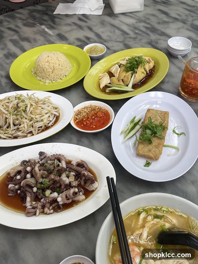 Table with Assorted Dishes