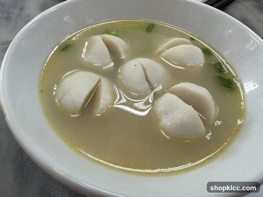 Fish Ball Soup