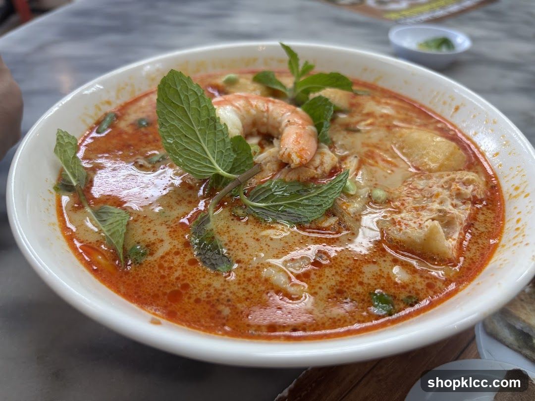 Laksa with Shrimp