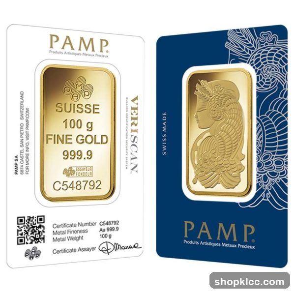 PAMP Gold Bars