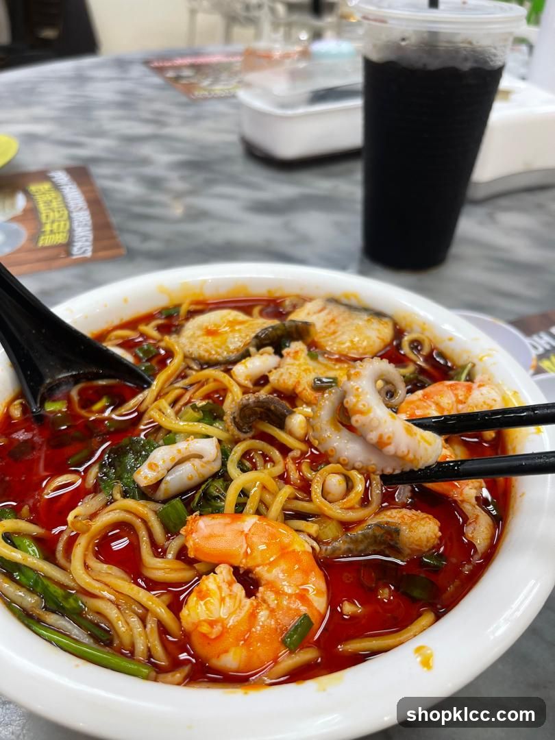 Seafood Noodle Soup