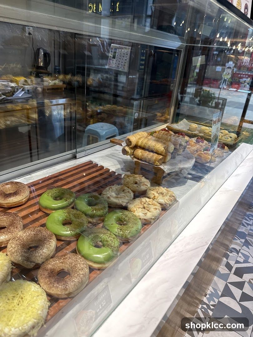Donuts and Pastries Display