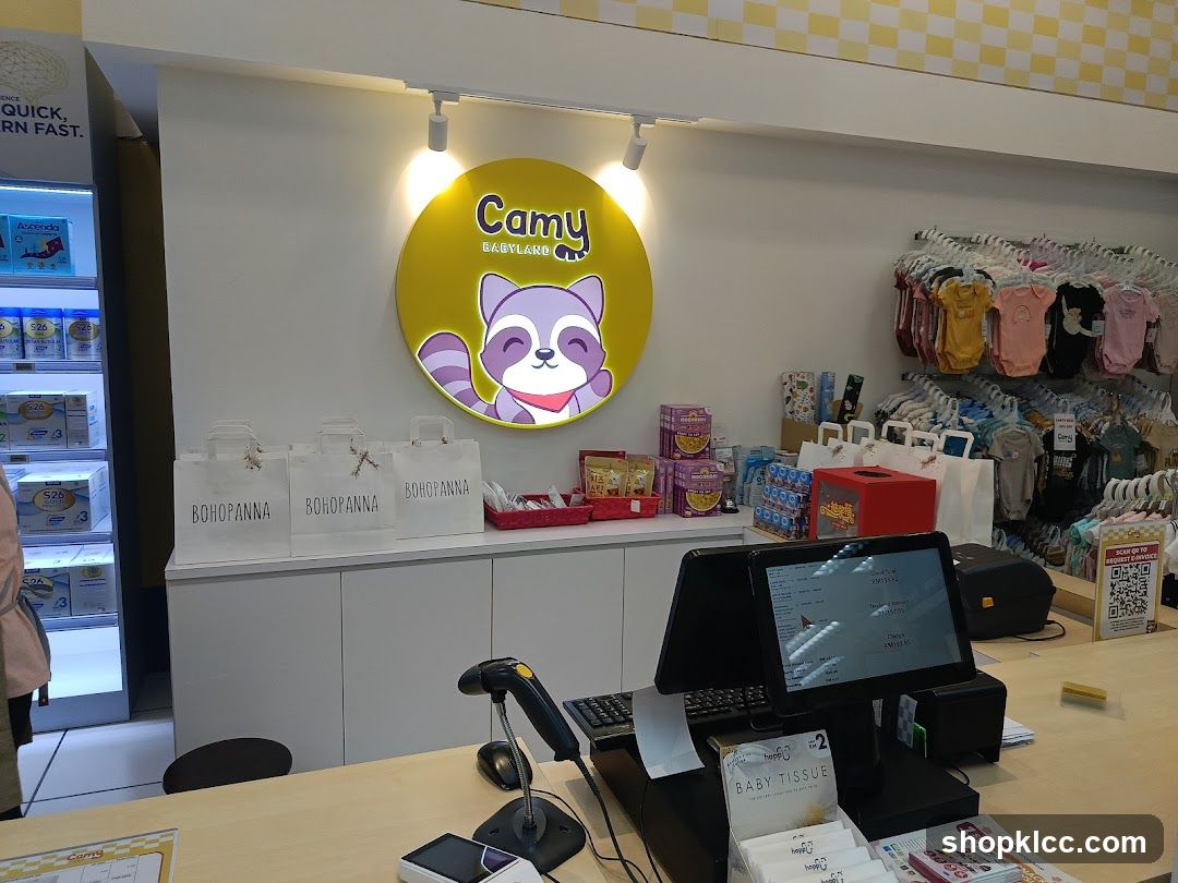 Camy Babyland Store Counter