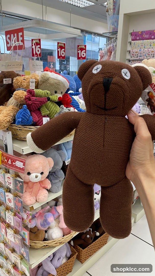 Teddy Bears and Sale Signs