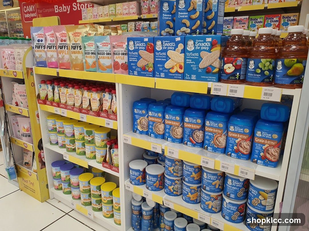 Baby Store Aisles