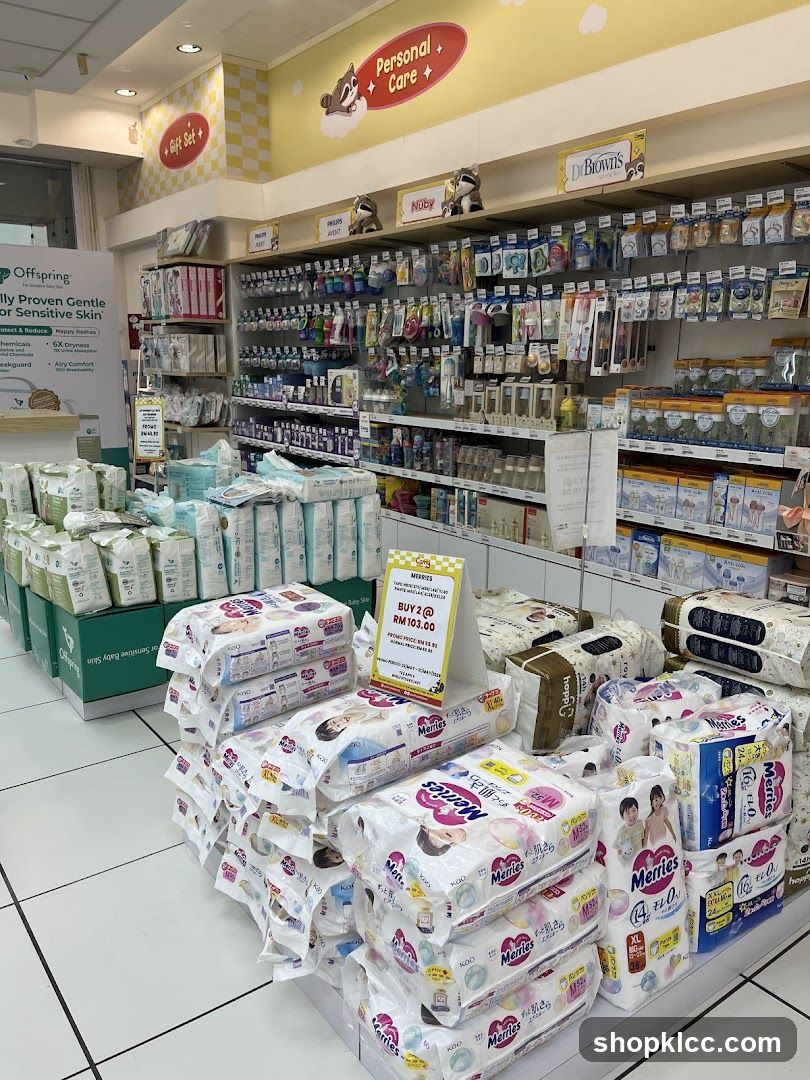 Baby Product Store Display