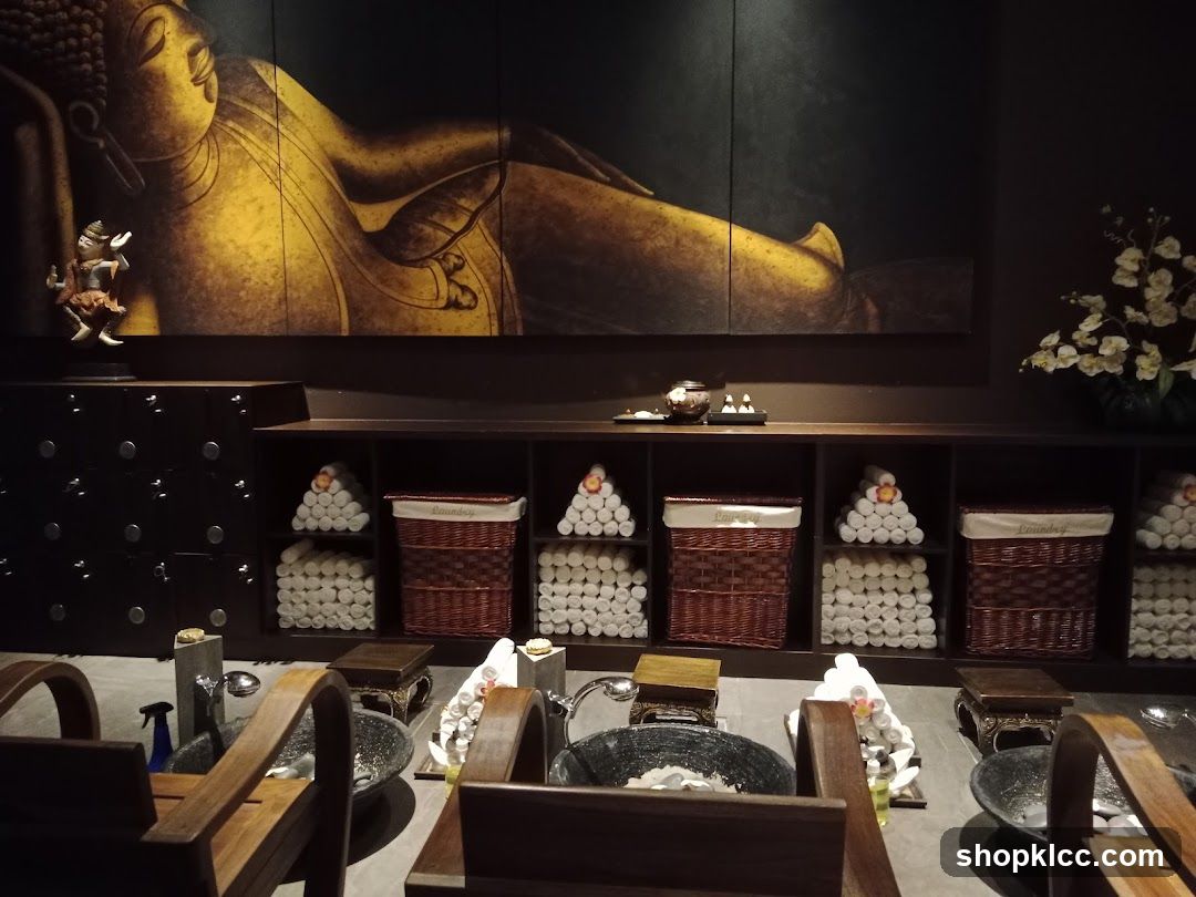 Spa Foot Soak Area