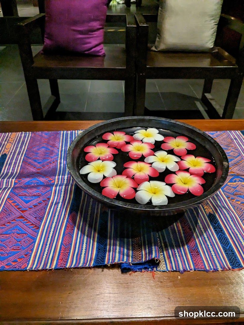 Floating Flowers in Bowl