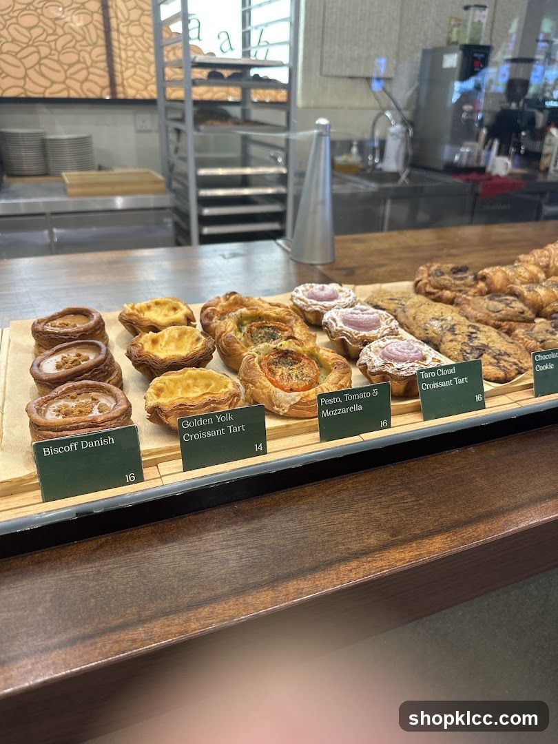 Pastries on Display