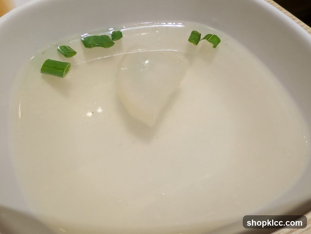 Soup with Garnish