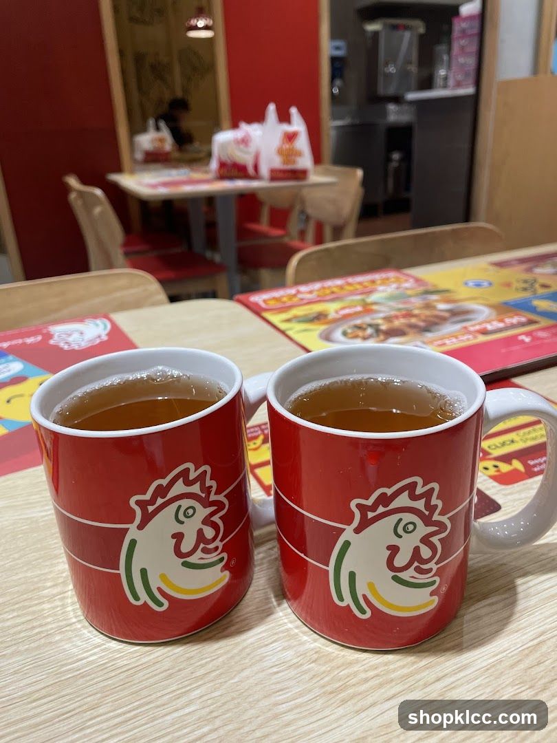 Two mugs of tea on a table