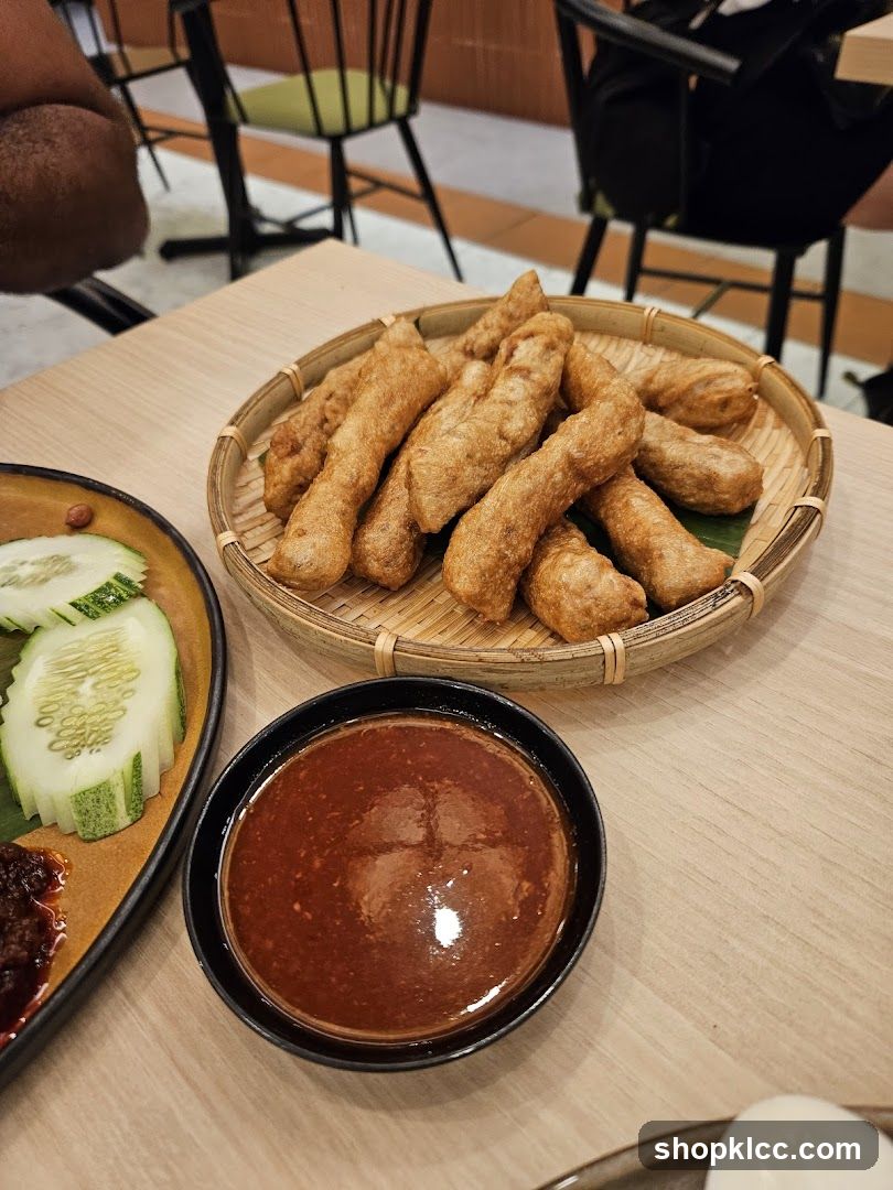 Fried Fish Cakes with Dipping Sauce