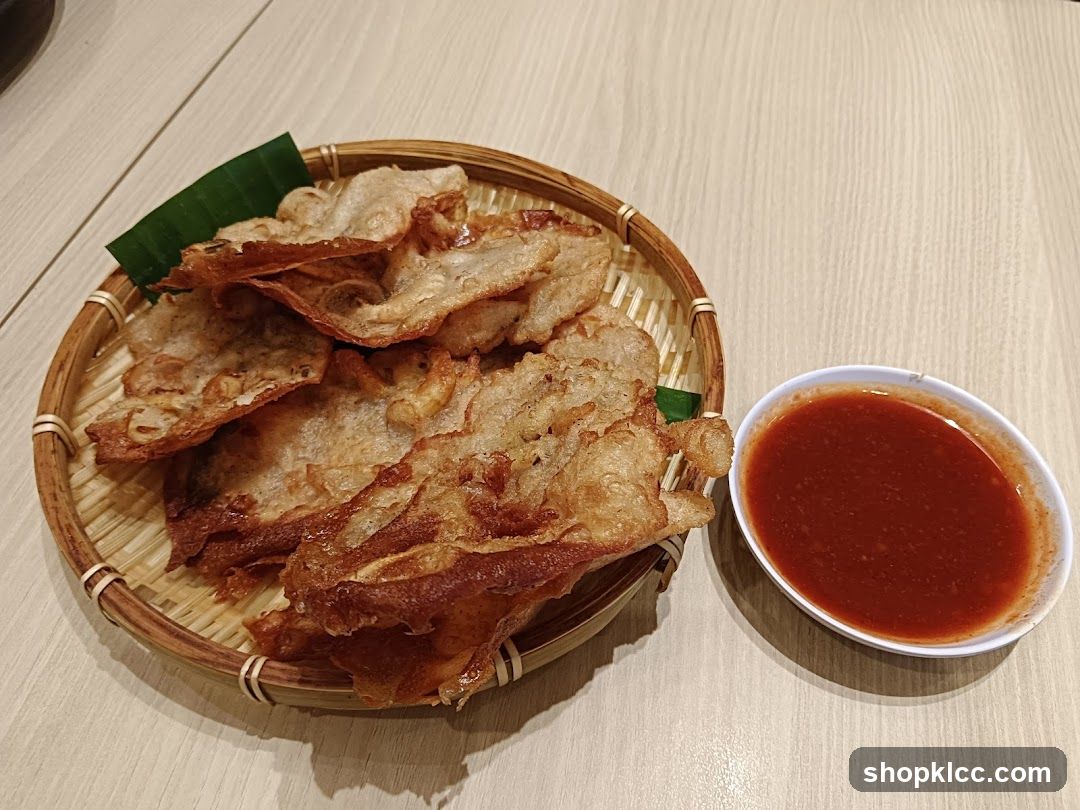 Fried Snacks with Dipping Sauce