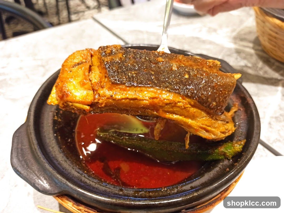 Braised Fish with Okra