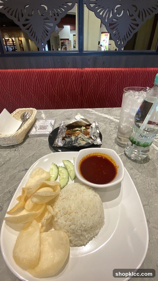 Table Setting with Food