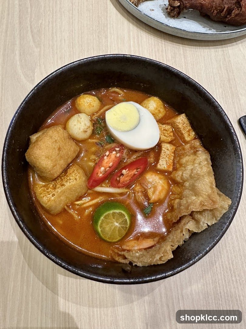 Laksa with Fried Dough