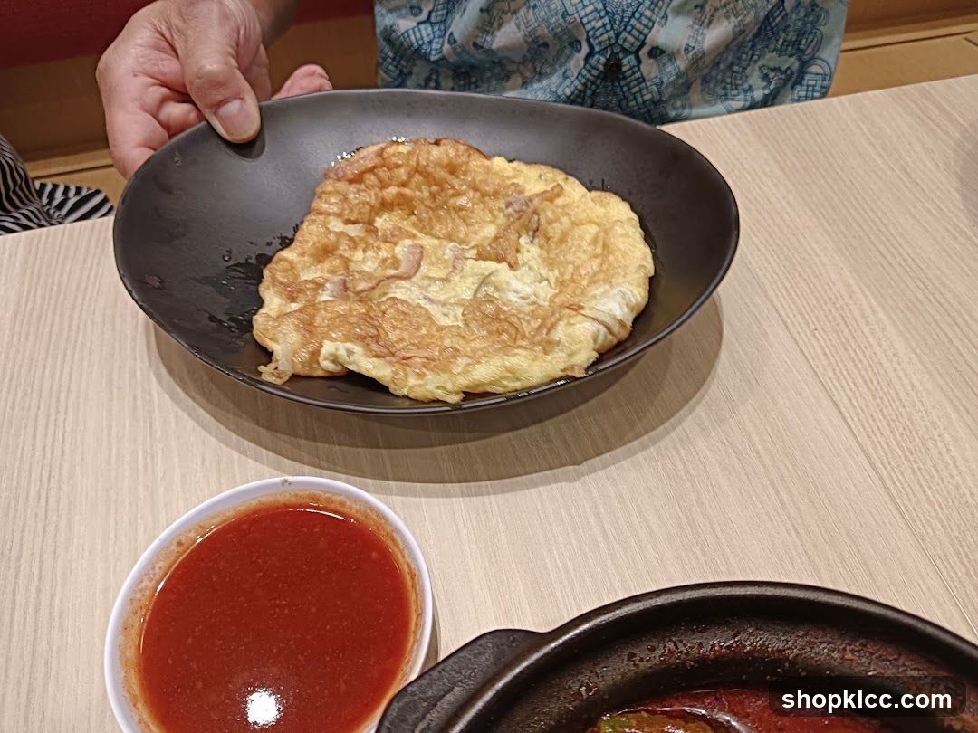 Omelette and Sauce