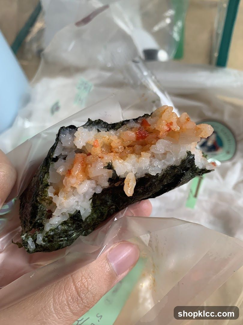 Onigiri with Spicy Filling