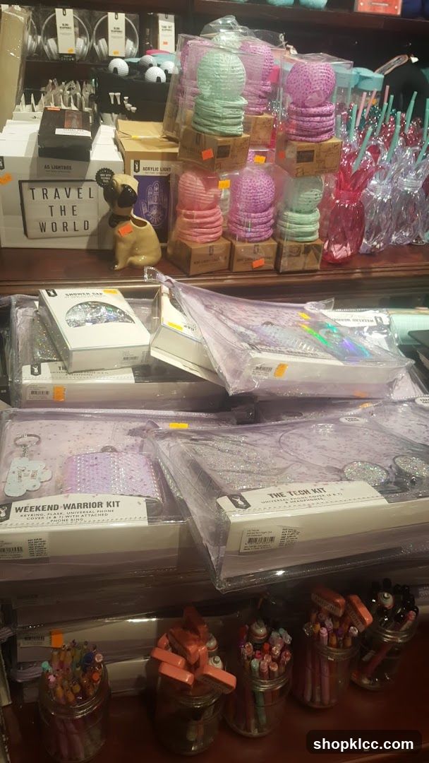 Store Display with Various Items