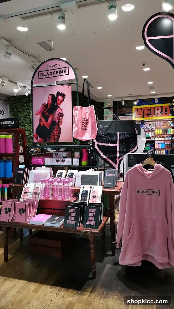 BLACKPINK Merchandise Display