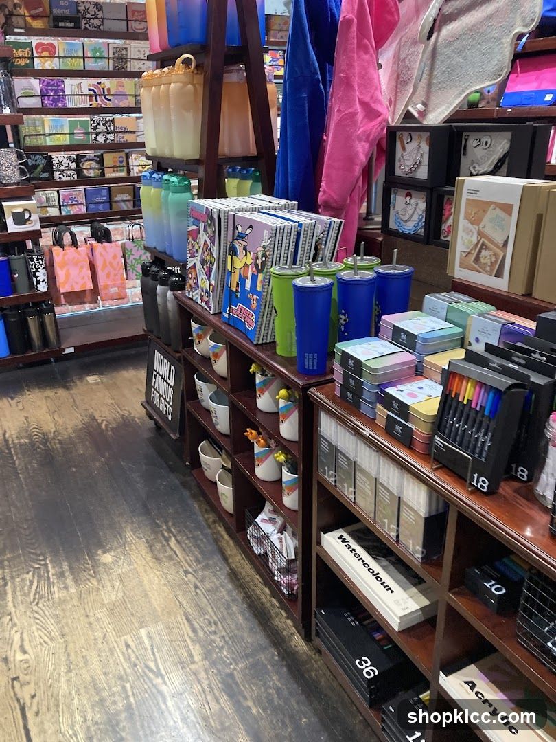 Stationery and Gift Shop Display