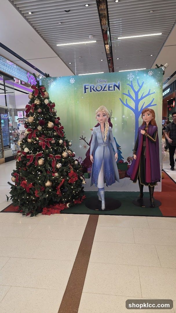 Frozen Christmas Display