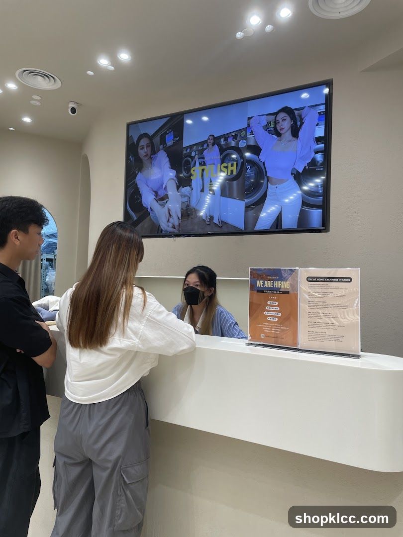 Laundry Service Counter