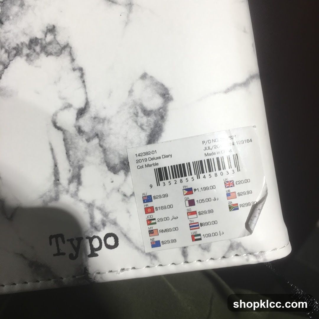 Typo 2019 Deluxe Diary