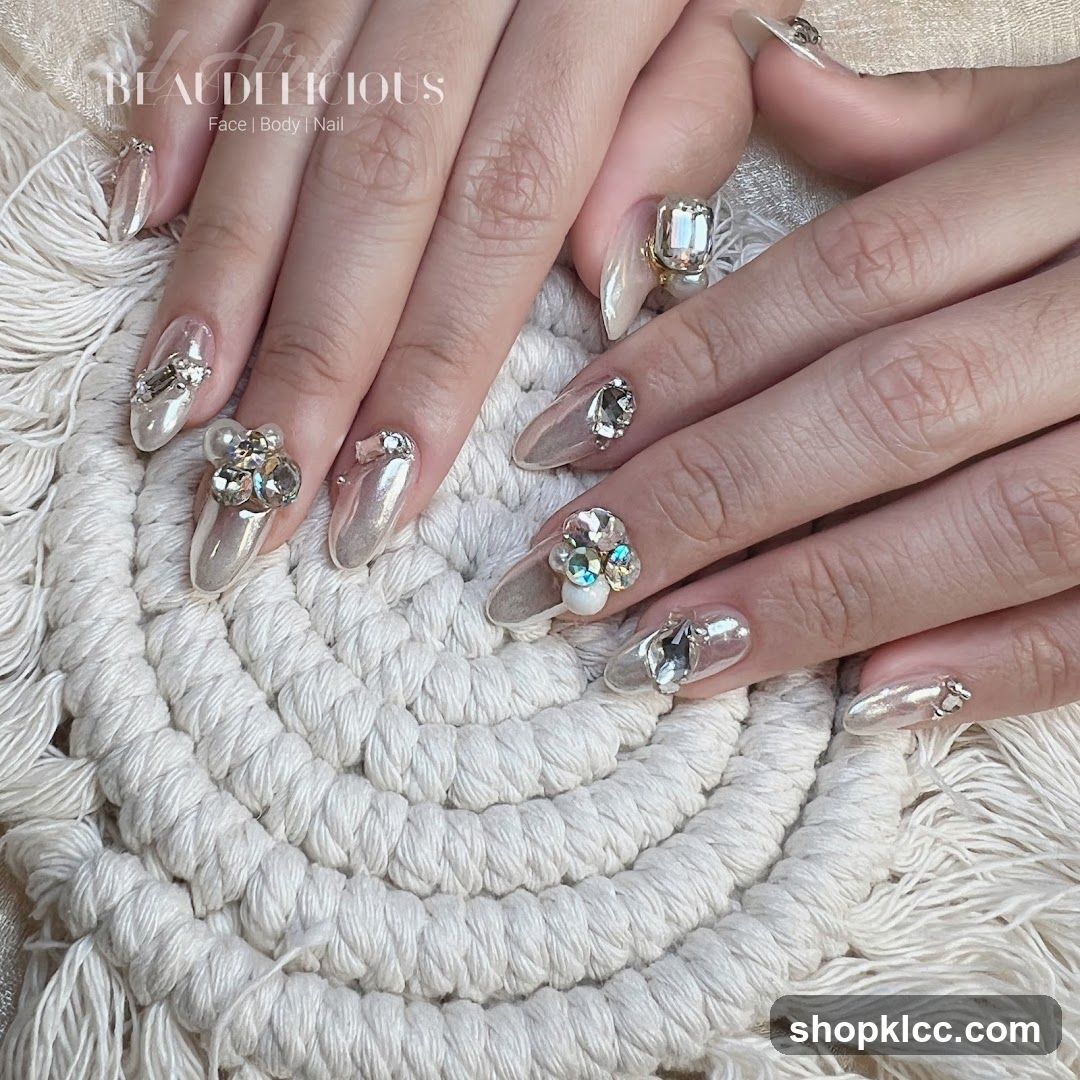 Nail Art with Gems