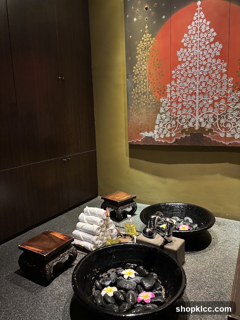 Spa Foot Soak Area