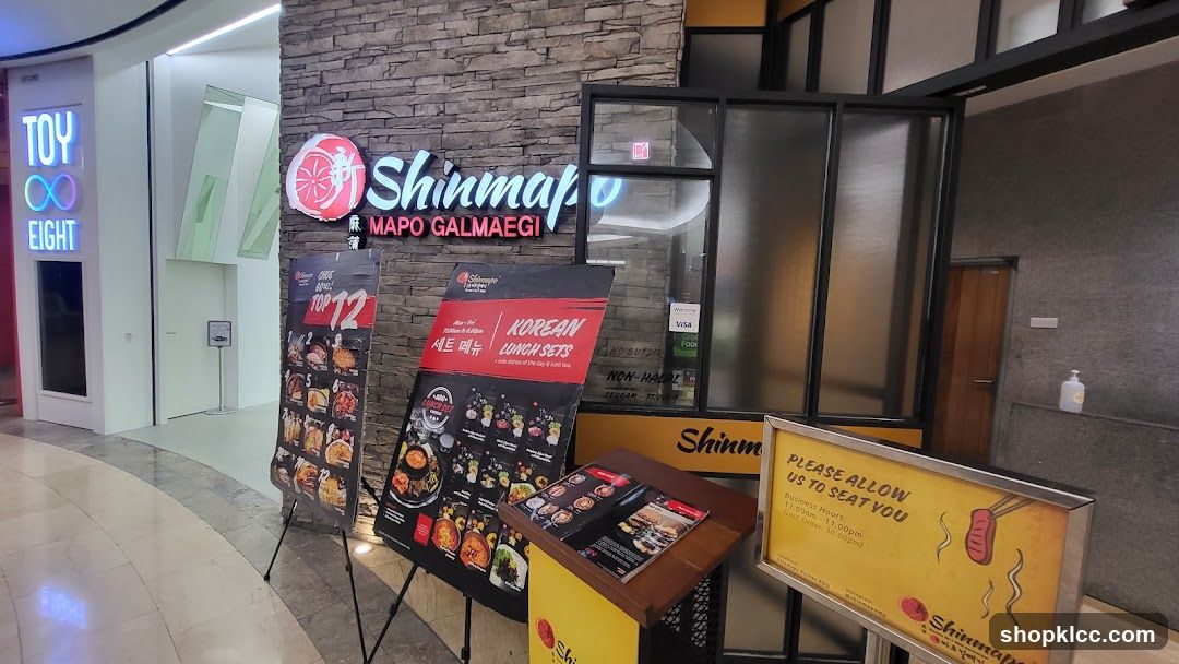 Shinmapo Korean BBQ Restaurant Entrance