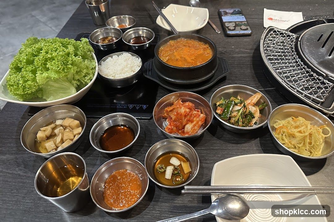 Korean Meal with Banchan