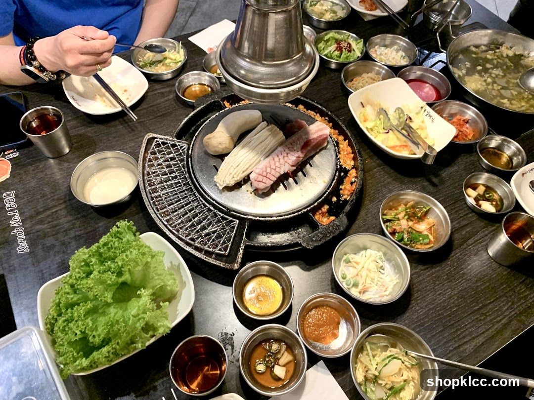 Korean BBQ Spread