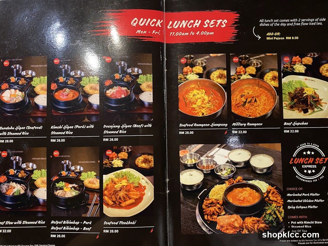 QUICK LUNCH SETS