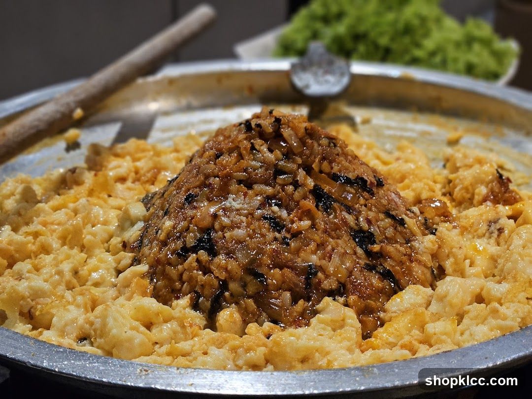 Scrambled Eggs and Rice Dish