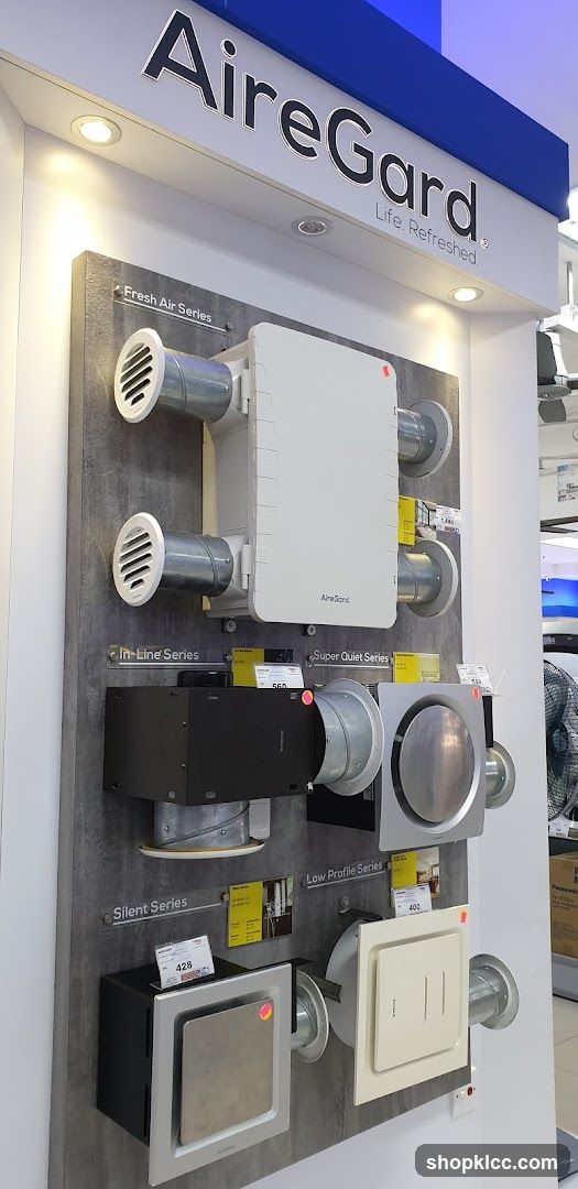 AireGard Ventilation Products Display