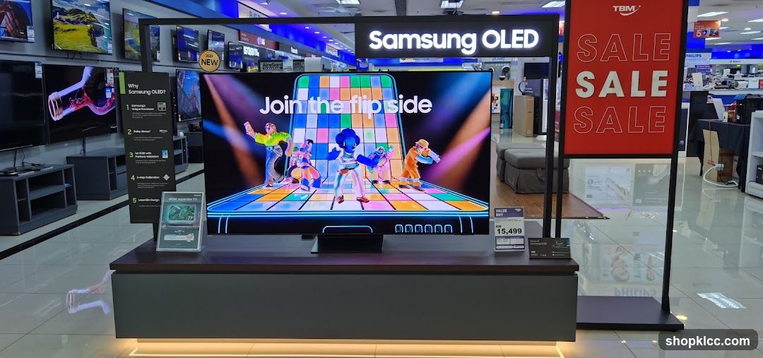 Samsung OLED TV Display