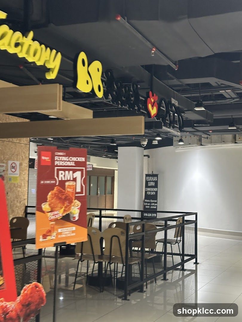 Fast Food Restaurant Interior
