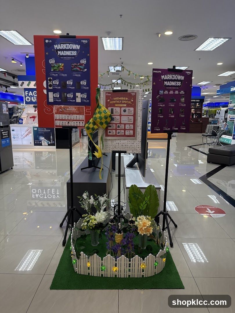 Electronics Store Display