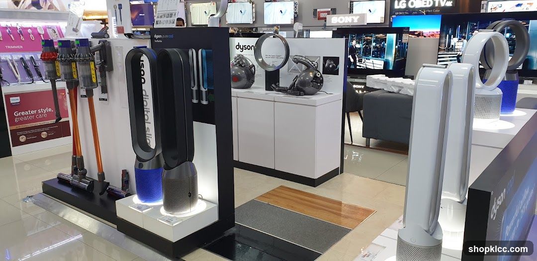Dyson and Sony Electronics Display