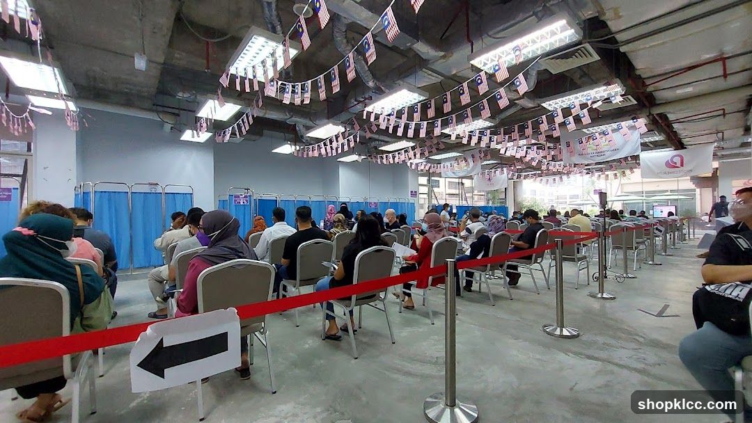 Vaccination Center Waiting Area
