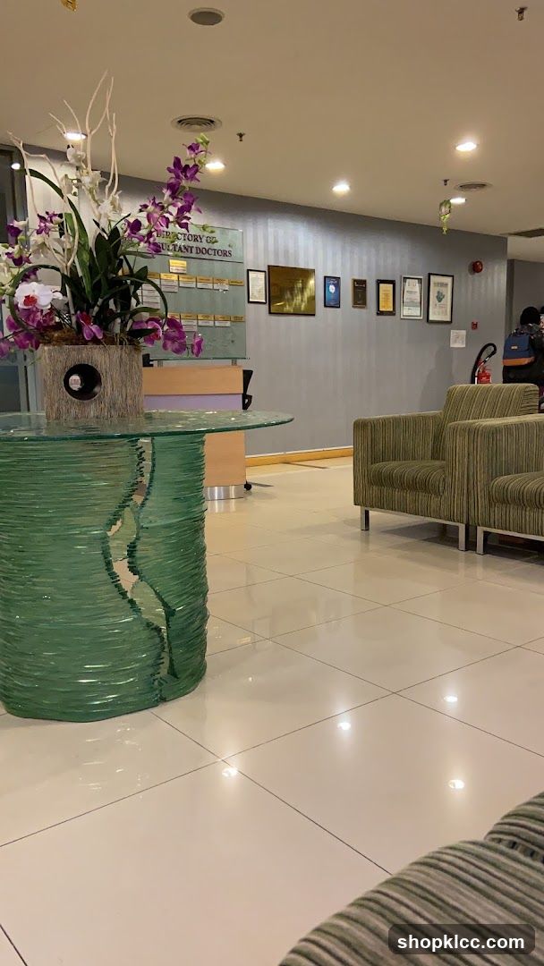 Doctor's Directory and Waiting Area